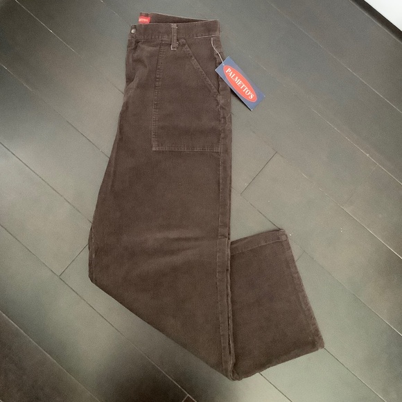 PALMETTO'S Jean Brown Corduroy Women Pants, Size 13 - Picture 9 of 9